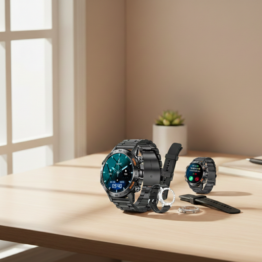 Vízálló, strapabíró okosóra — Bluetooth-hívás, 1.39 hüvelykes érintőképernyő
