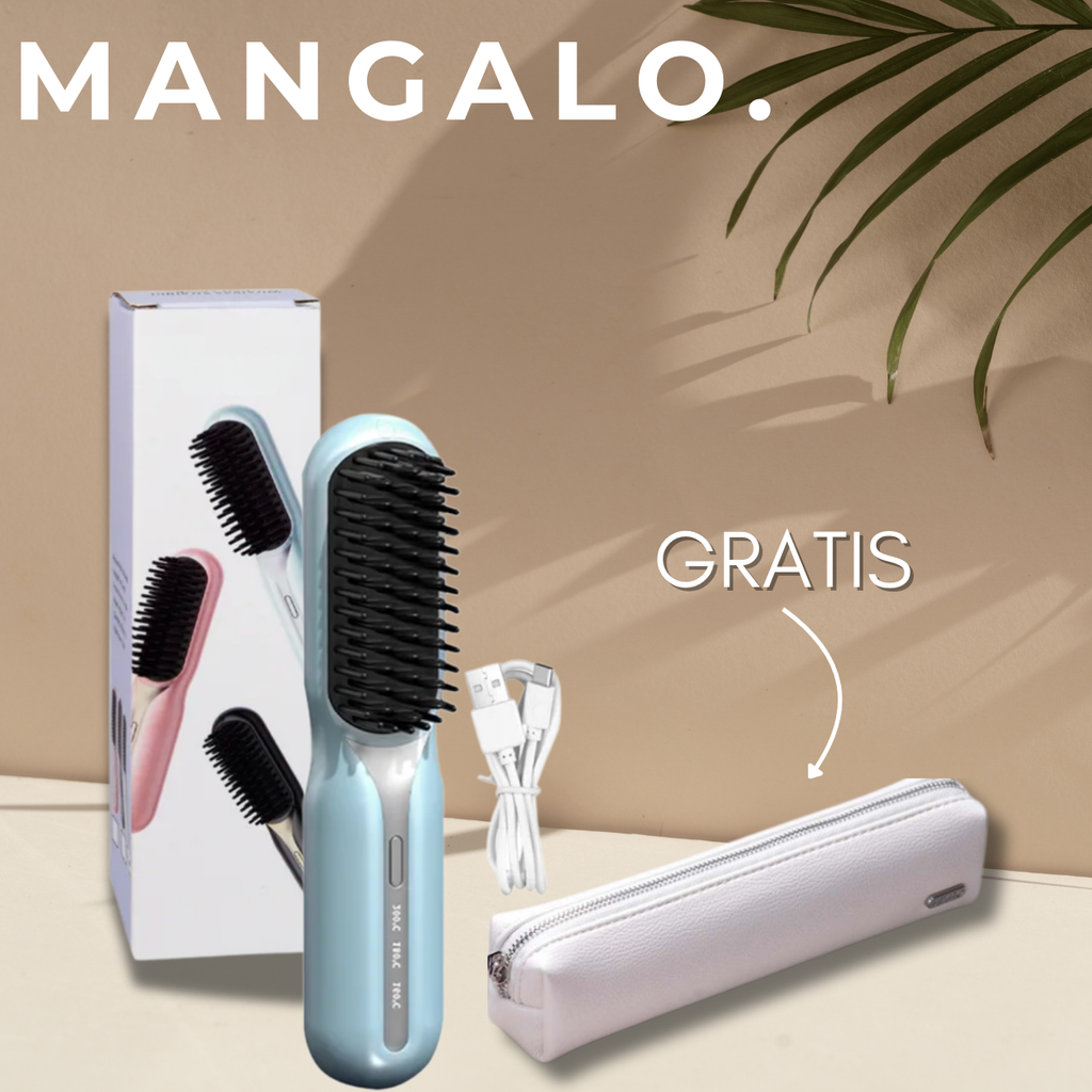 Brosse chauffante Heat Wave de Vrimlo — Lissage, brillance et douceur