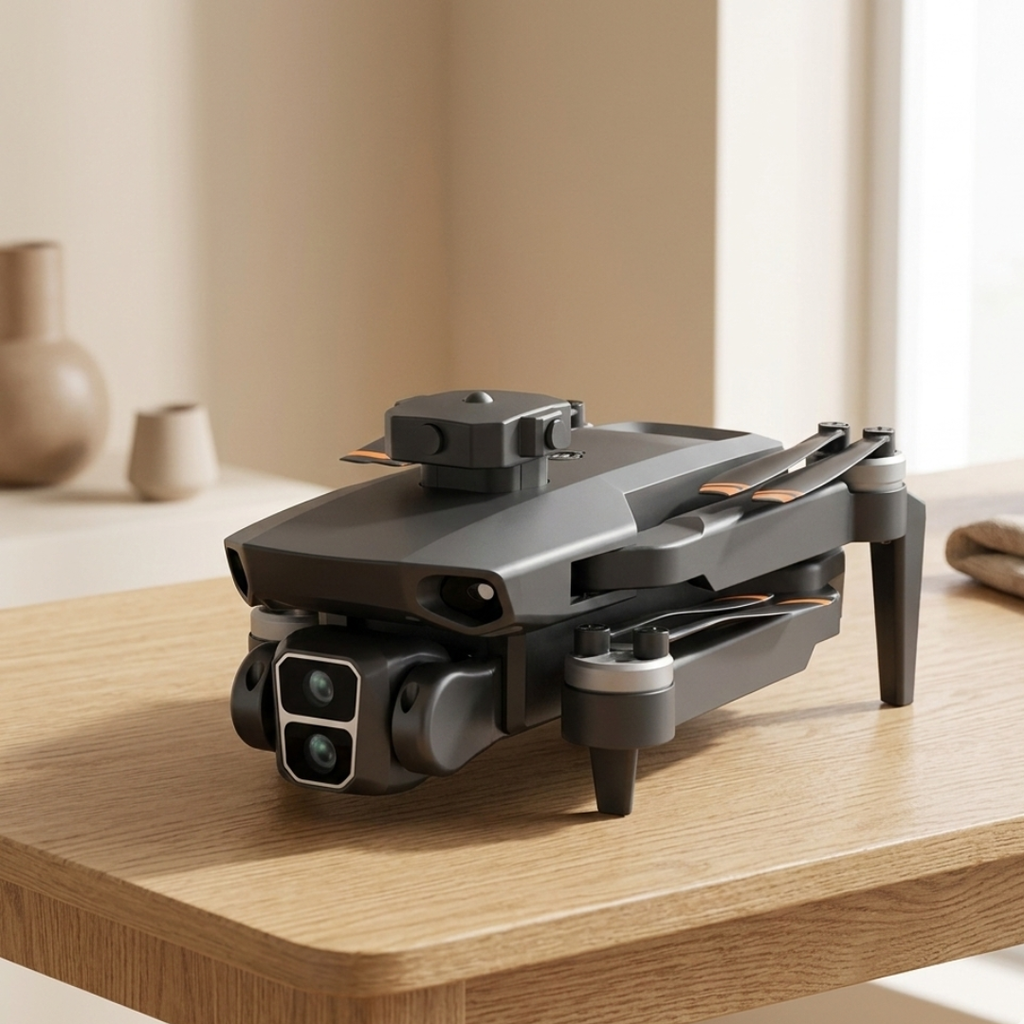 Vakautettu GPS-drone — 4K-kamera, integroitu esteiden väistöjärjestelmä, tarkka navigointi