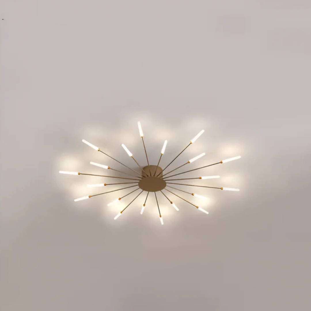 OrionSpiral Sleek Ceiling Light With Luxury LED For Living Room