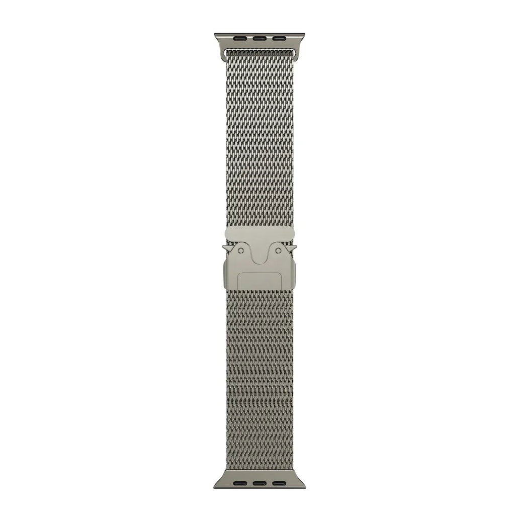 Milanese-rem i titanium til Apple Watch
