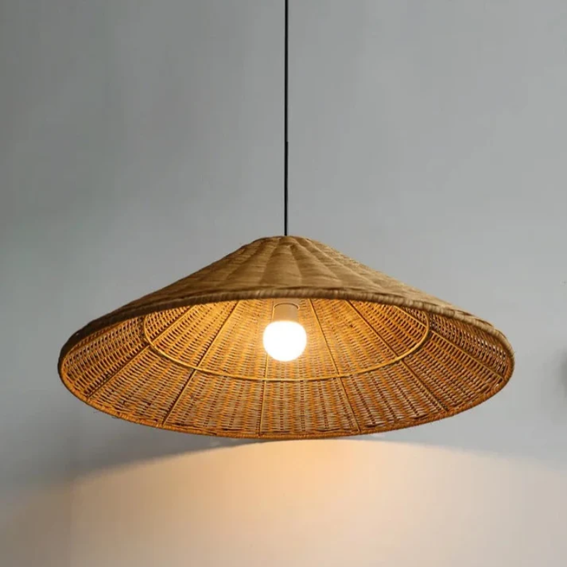 EverBamboo LED Hanging Pendant Light For Scandinavian Ceiling Decor