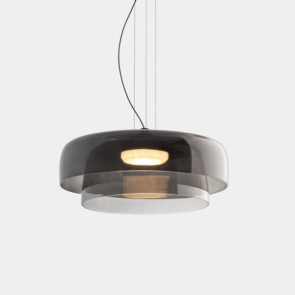 FjordLumen Glass Pendant Lamp — Distinctive Handcrafted Ceiling Light Fixture