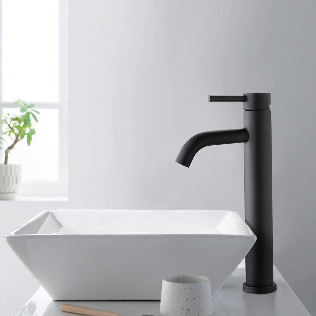 マットブラック冷水用継手 - 洗面器用アセンブリ