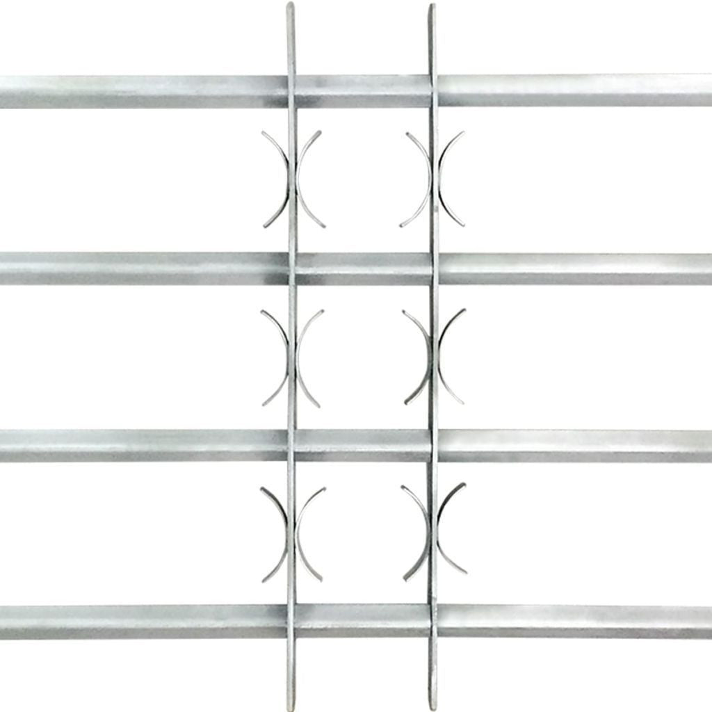 Grade de segurança ajustável para janelas com 3 barras transversais 700-1050 mm | Filindra