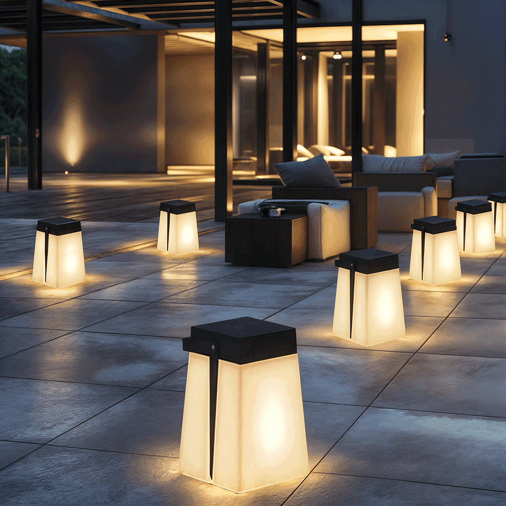 FjordGrove Nordic Solar Garden Lights For Outdoor Spaces
