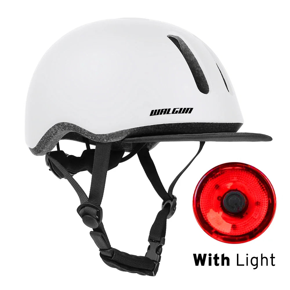 Urban Commuter Helmet — In-Mold PC Shell, Integrated Bug Net