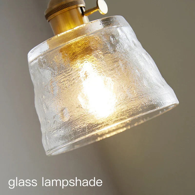 Lumera Pendelleuchte mit Kupferglas und LED-Beleuchtung