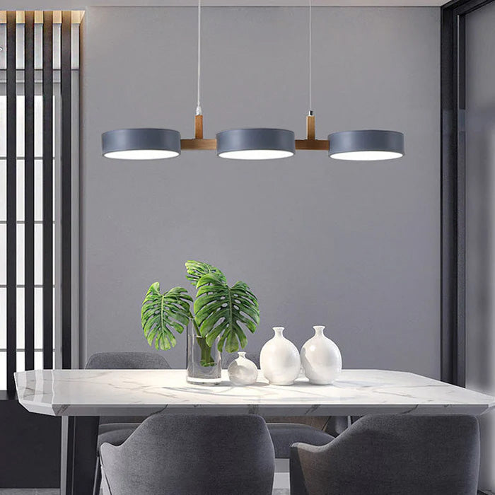 Nordic Multi Head Flush Ceiling Light — Minimalist Lines, Durable Build