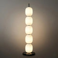 Lampadaire Blanc Moderne – Design Lanterne en Verre pour Salon - Flindria