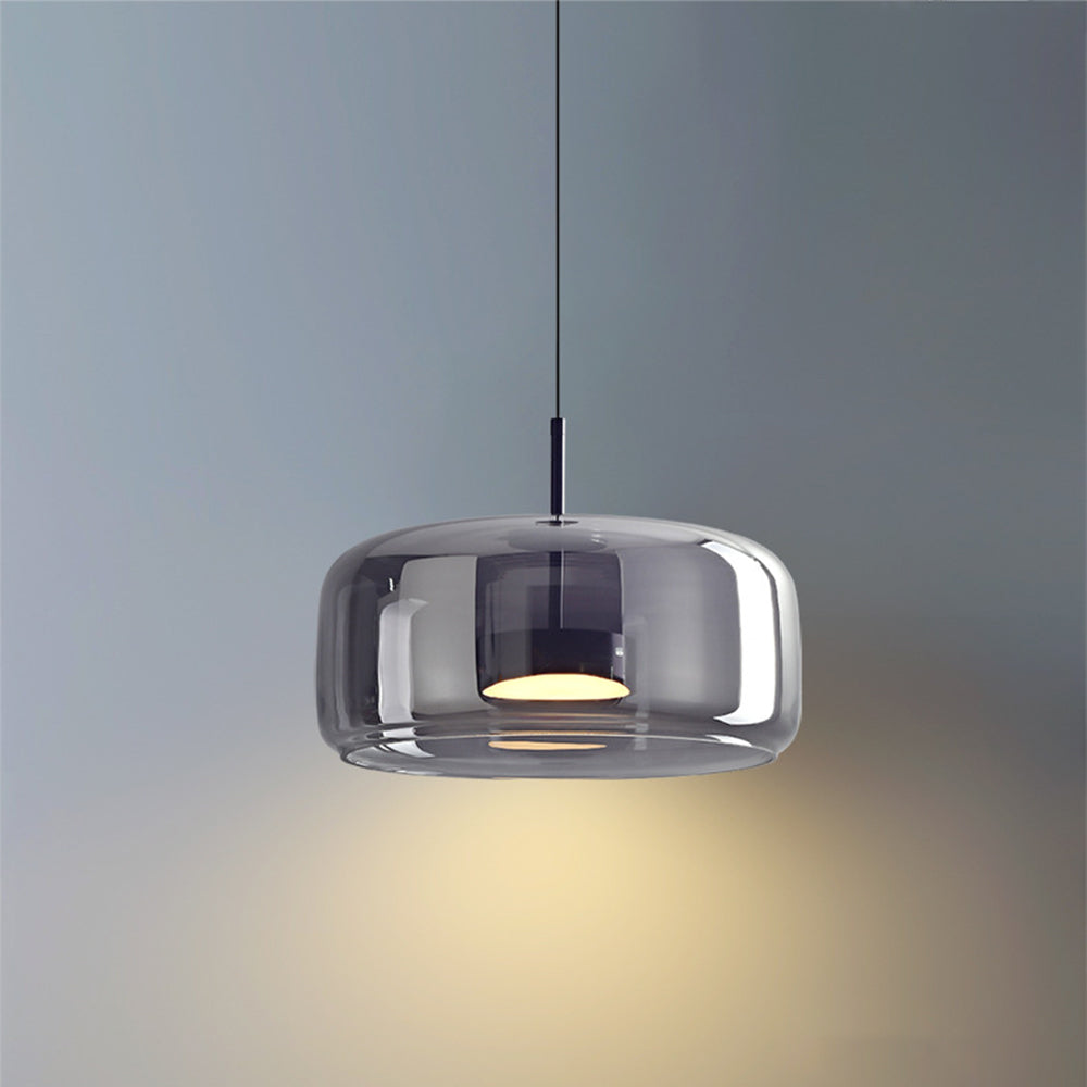 AuroraGold Vintage LED κρεμαστό φωτιστικό — Χρυσή γυάλινη σκιά