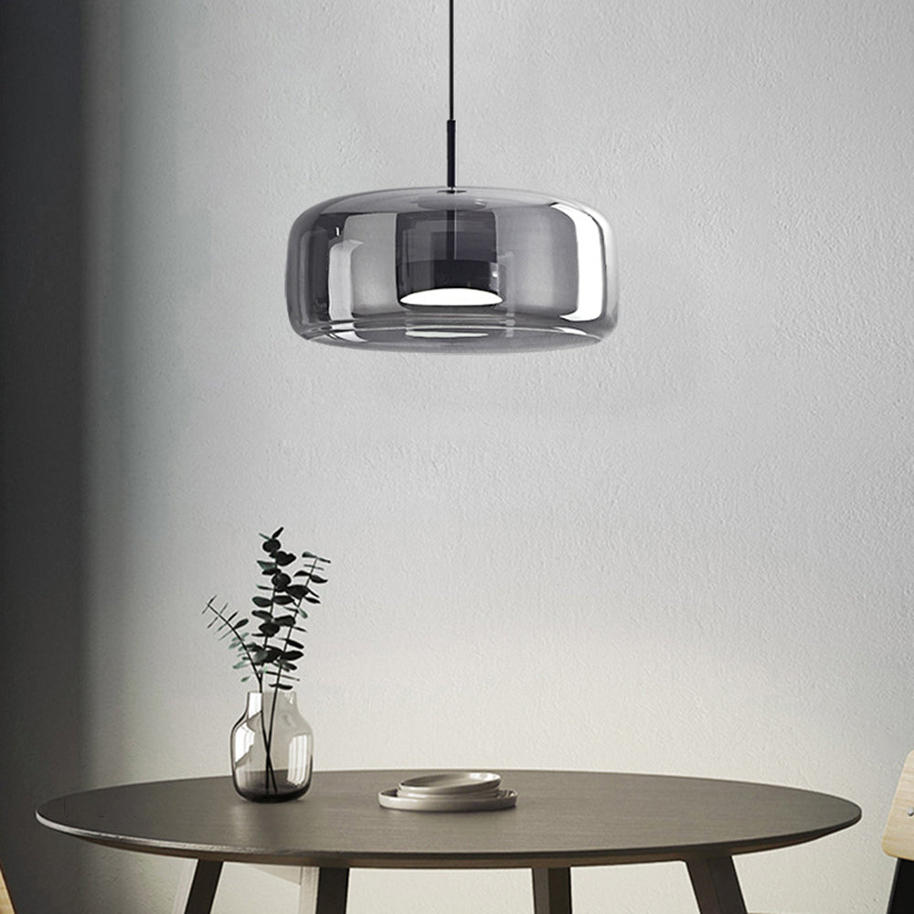 AuroraGold Vintage LED κρεμαστό φωτιστικό — Χρυσή γυάλινη σκιά