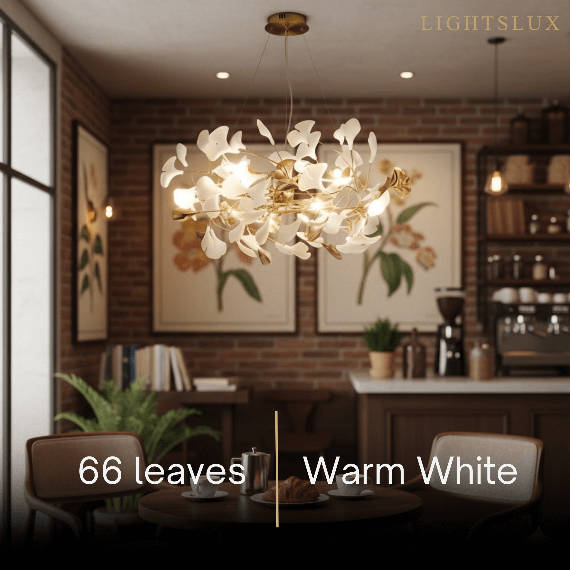 Art Deco Chandelier – Ceramic Design for Dining Room - Flindria