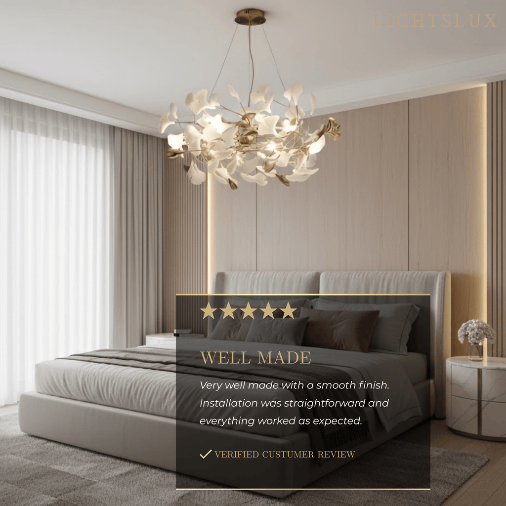 Art Deco Chandelier – Ceramic Design for Dining Room - Flindria