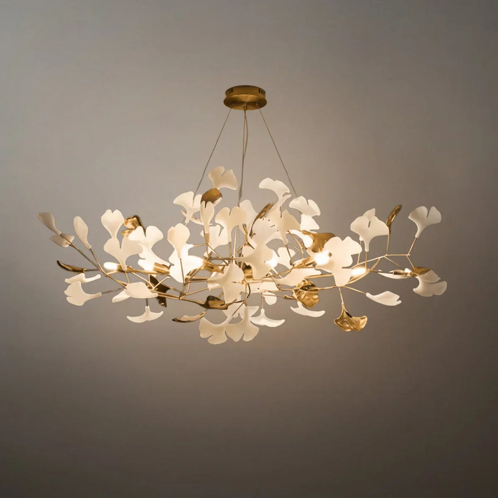 Art Deco Chandelier – Ceramic Design for Dining Room Living Room - Flindria