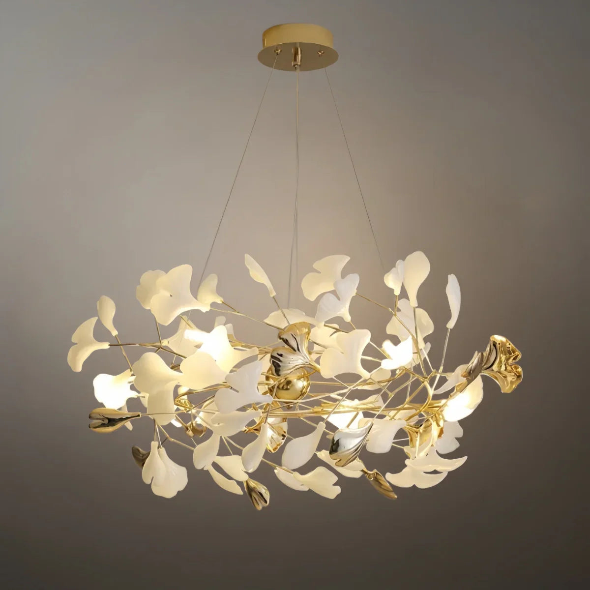 Art Deco Chandelier – Ceramic Design for Dining Room - Flindria