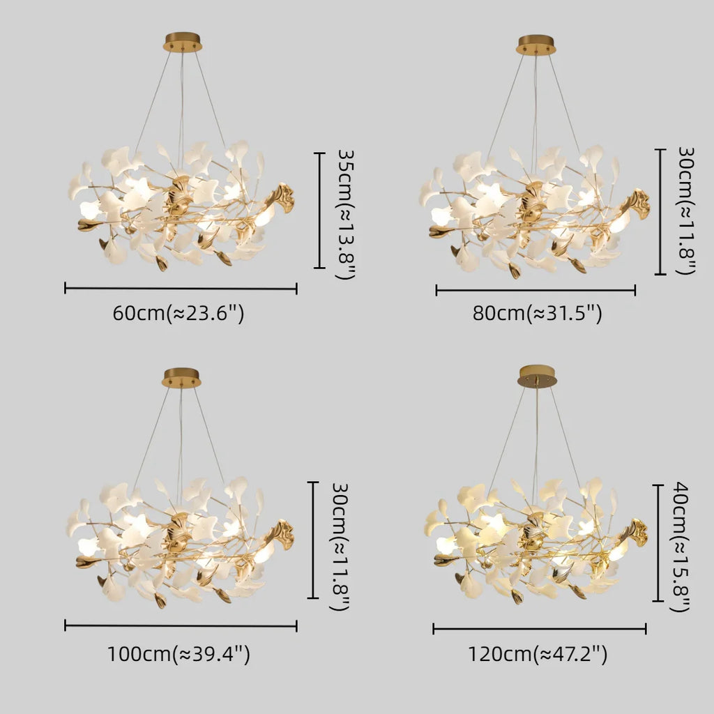 Art Deco Chandelier – Ceramic Design for Dining Room - Flindria