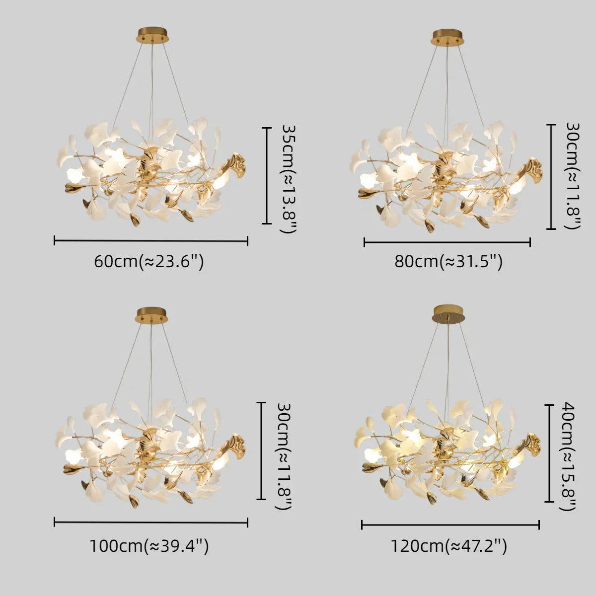 Art Deco Chandelier – Ceramic Design for Dining Room - Flindria