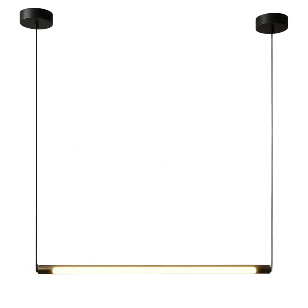 Minimalist Linear LED Pendant Light -  Dimmable Light Living & Dining Rooms - Flindria