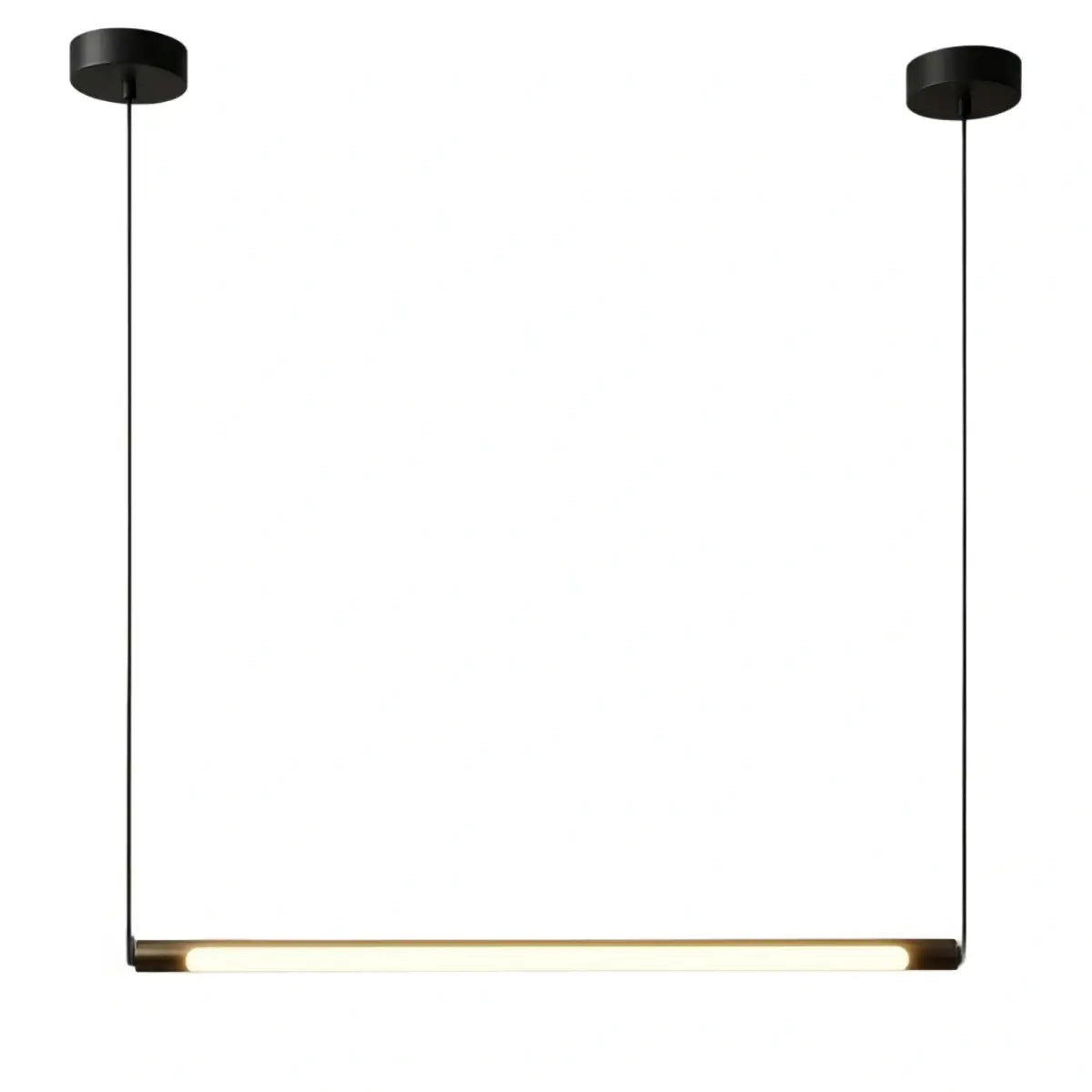 Minimalist Linear LED Pendant Light -  Dimmable Light Living & Dining Rooms - Flindria