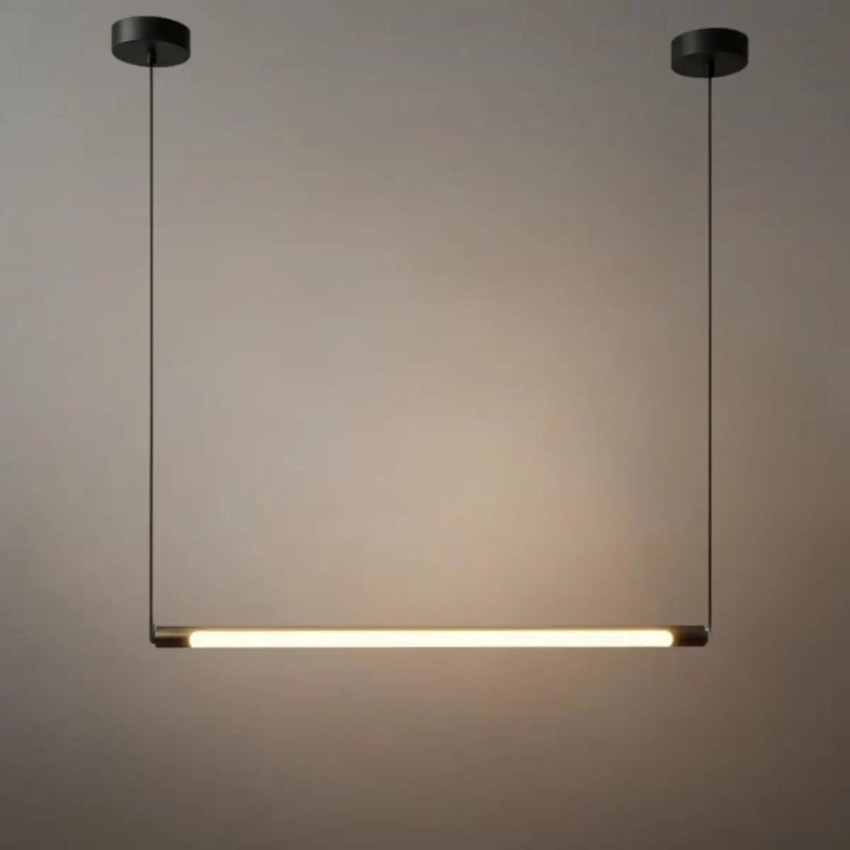 Minimalist Linear LED Pendant Light -  Dimmable Light Living & Dining Rooms - Flindria