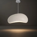 Modern Bread-Shaped Pendant Light – Resin/Acrylic in 4 Colors for Dining Room - Flindria