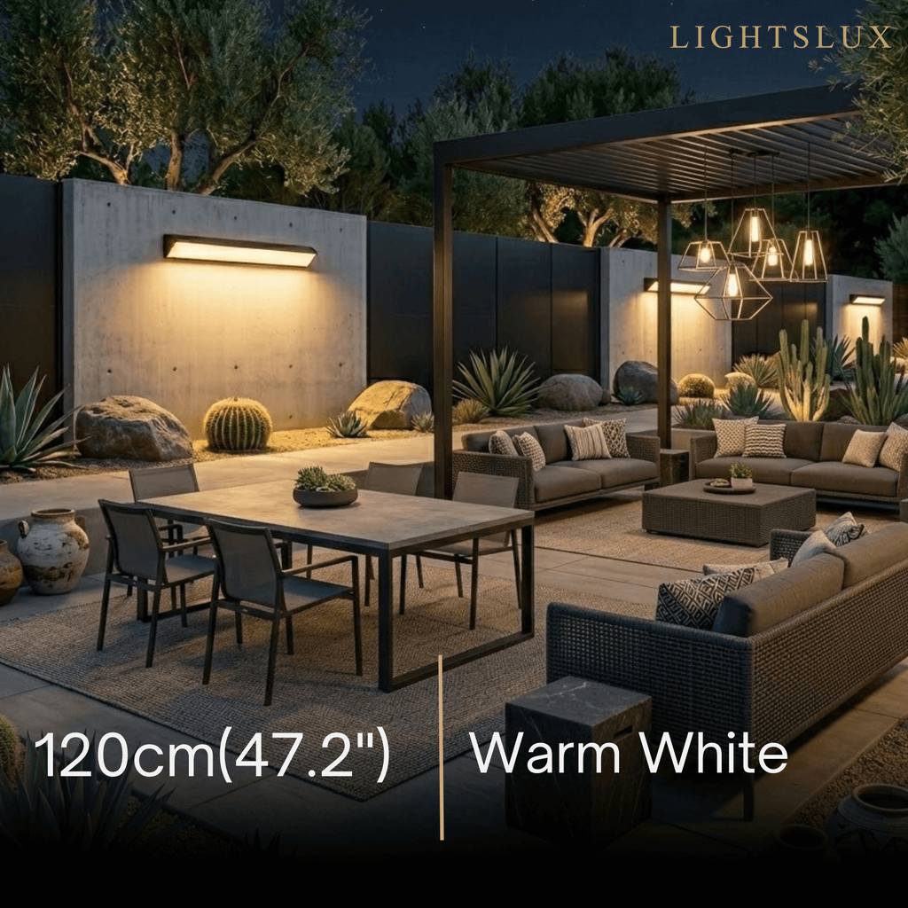 Minimalist Outdoor Wall Lamp - Light for Courtyard - Flindria