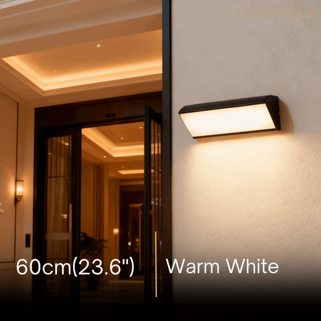 Minimalist Outdoor Wall Lamp - Light for Courtyard - Flindria