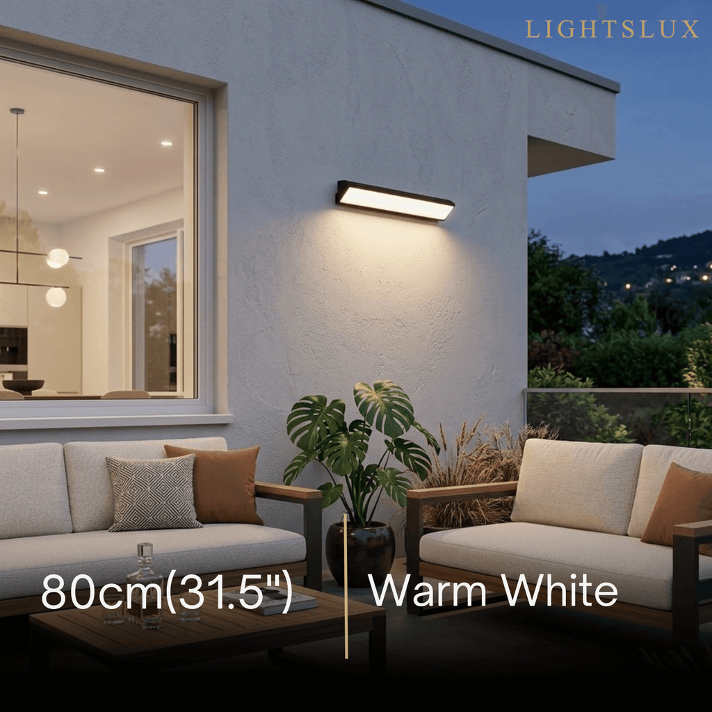 Minimalist Outdoor Wall Lamp - Light for Courtyard - Flindria