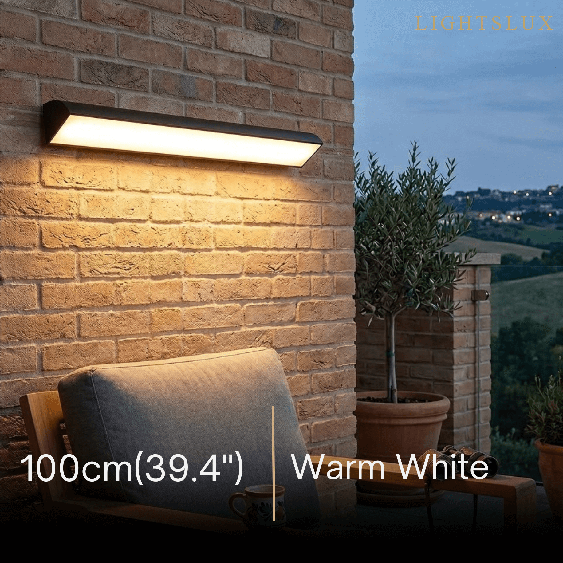 Minimalist Outdoor Wall Lamp - Light for Courtyard - Flindria