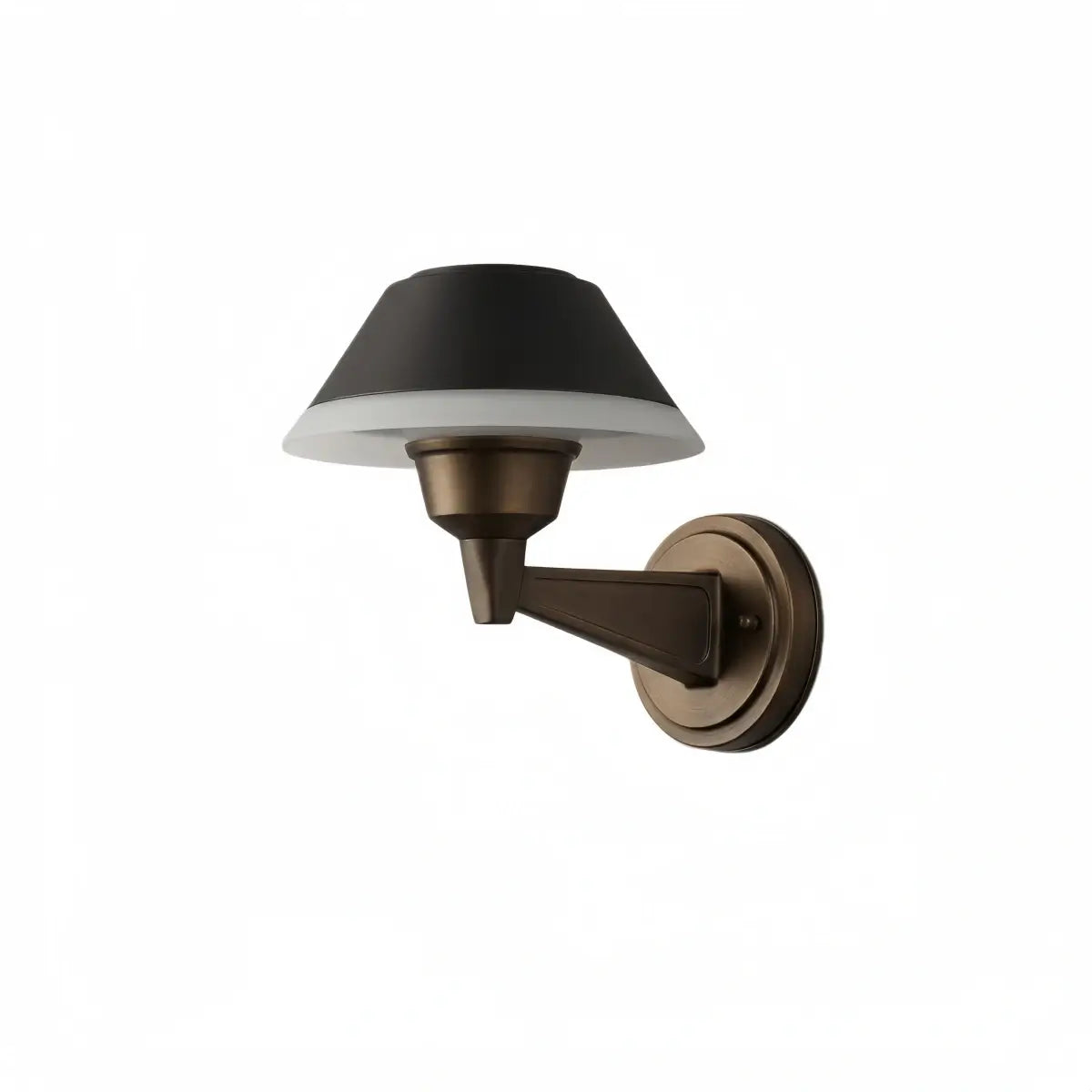 Vintage Outdoor Wall Sconce - Black Metal Hood Design for Garden & Patio - Flindria