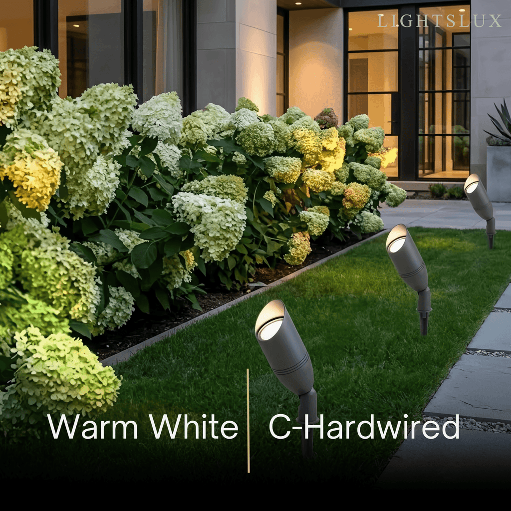 Luz moderna cilíndrica para suelo exterior – Metal negro/vidrio para jardín - Flindria