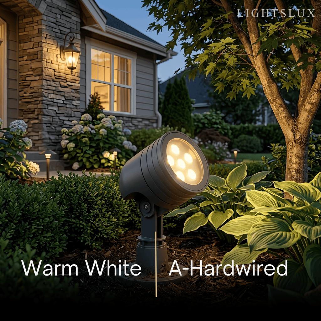 Luz moderna cilíndrica para suelo exterior – Metal negro/vidrio para jardín - Flindria