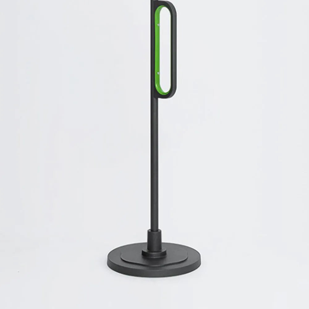 Lámpara de pie exterior moderna - Diseño en forma de cuenco de metal negro y acrílico para patio - Flindria
