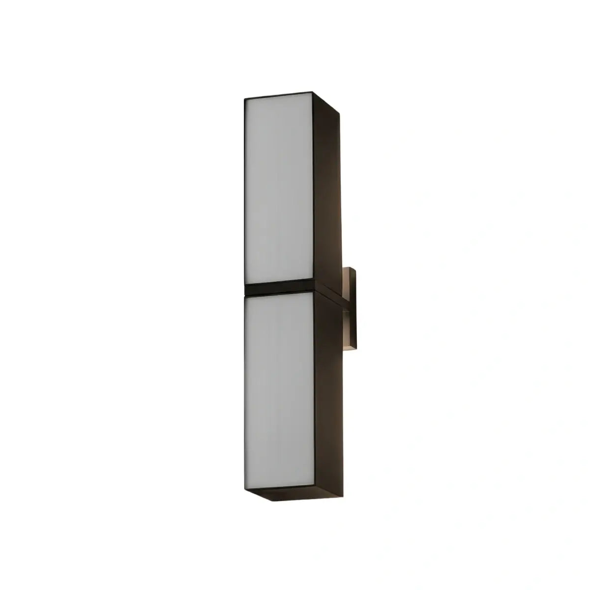 Modern Outdoor Wall Lamp - Black Metal Irregular Design for Exterior Wall - Flindria