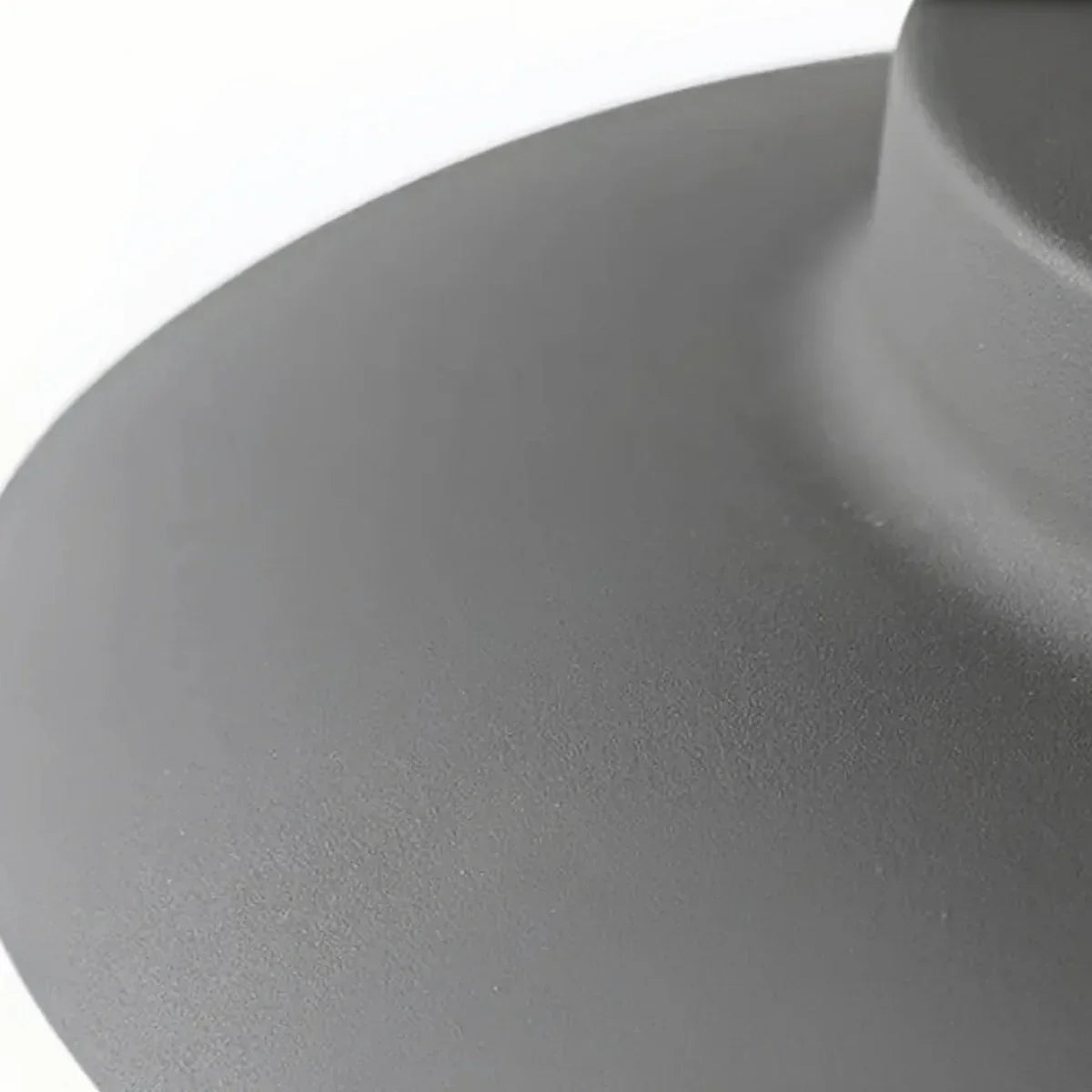 Lámpara colgante exterior moderna - Diseño con capucha de metal gris/blanco para patio - Flindria