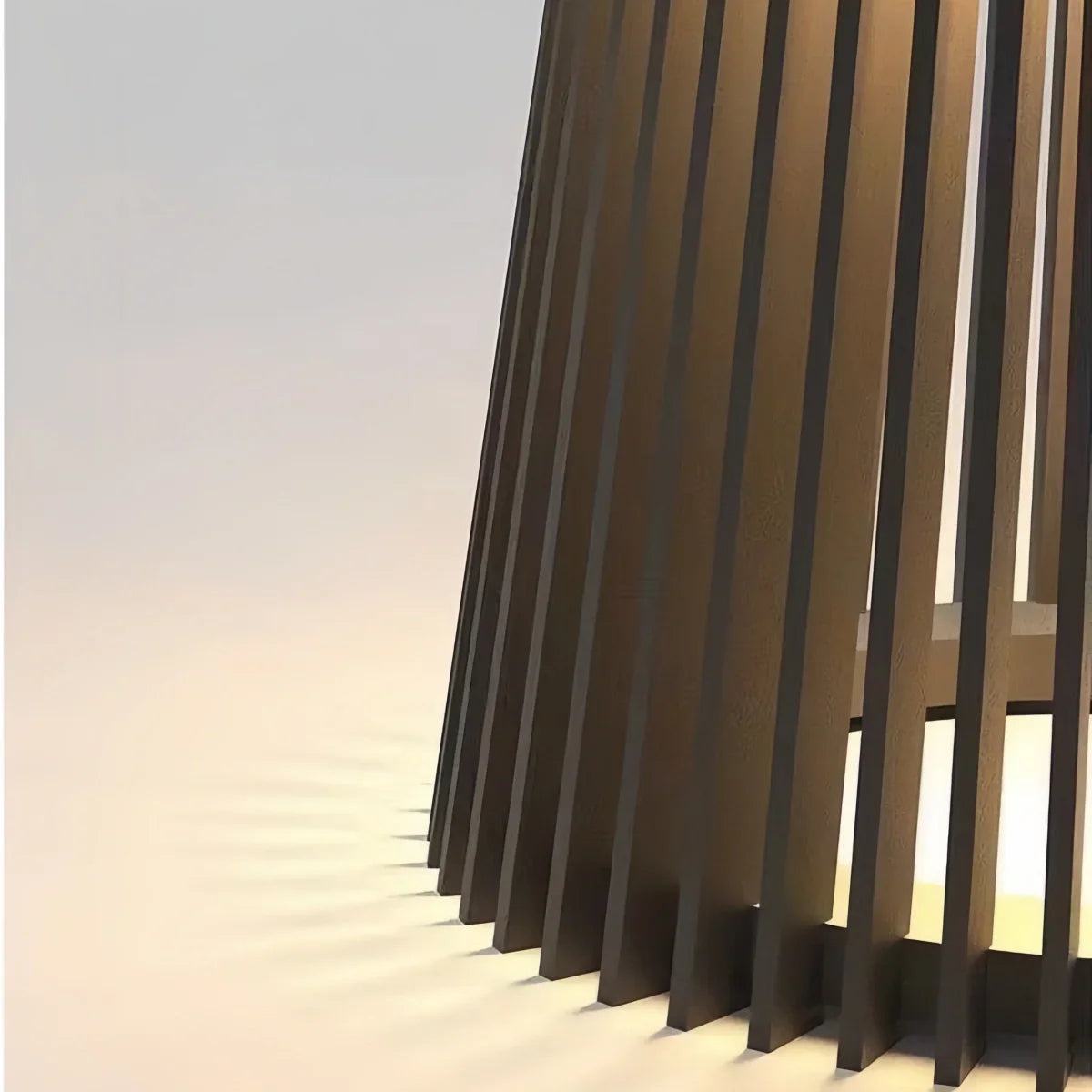 Modern Outdoor Floor Lamp - Black Metal & Acrylic Cylindrical Design for Patio - Flindria