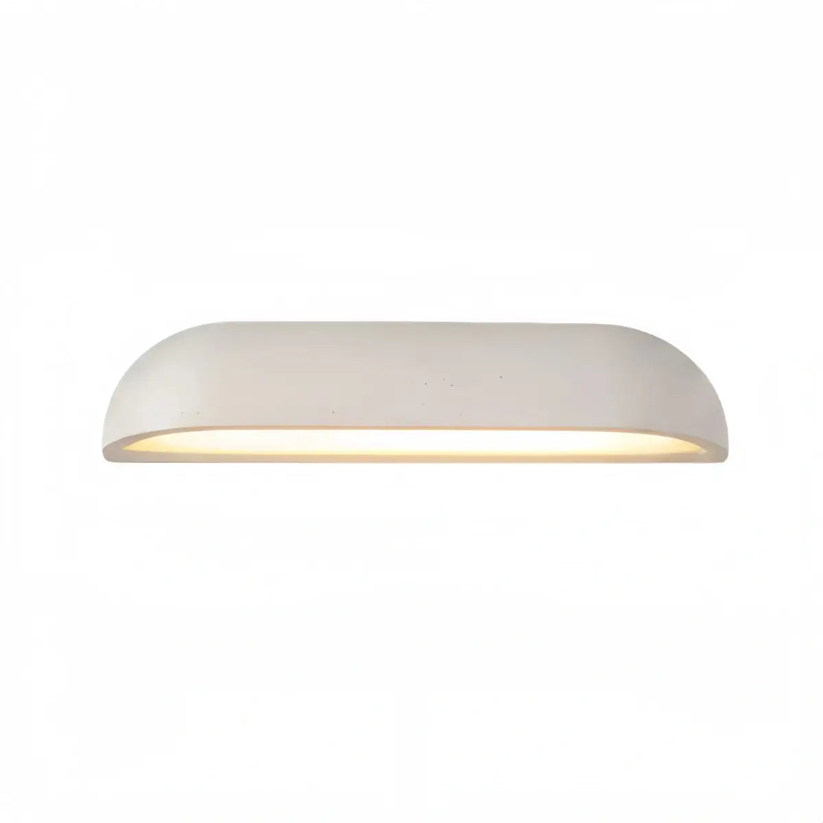 Modern Arched Outdoor Wall Lamp — Black/White Metal/Stone for Exterior - Flindria