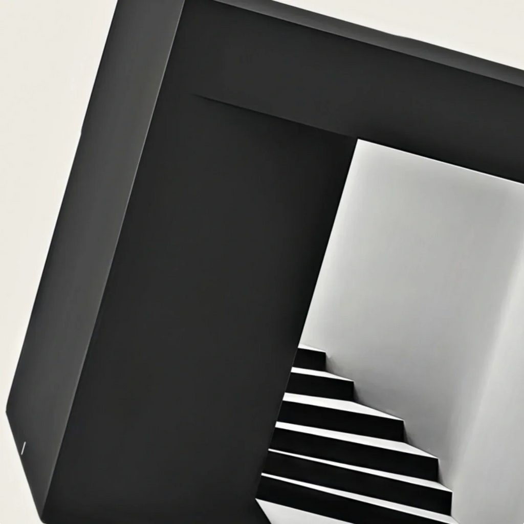Modern Outdoor Floor Lamp - Black Metal Rectangular Design for Garden & Patio - Flindria