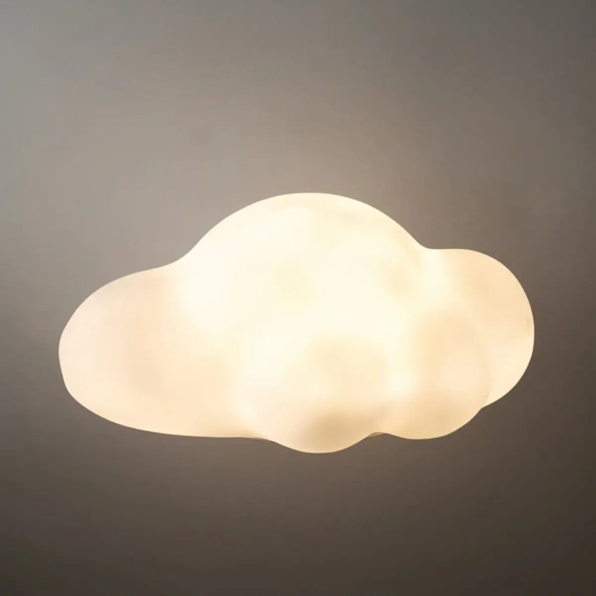 Art Deco Pathway Lights - White Acrylic Cloud Design for Patio & Garden - Flindria