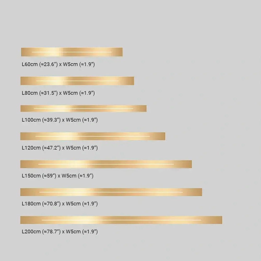Minimalist LED Wall Lamp – Black/Gold for Bedroom - Flindria