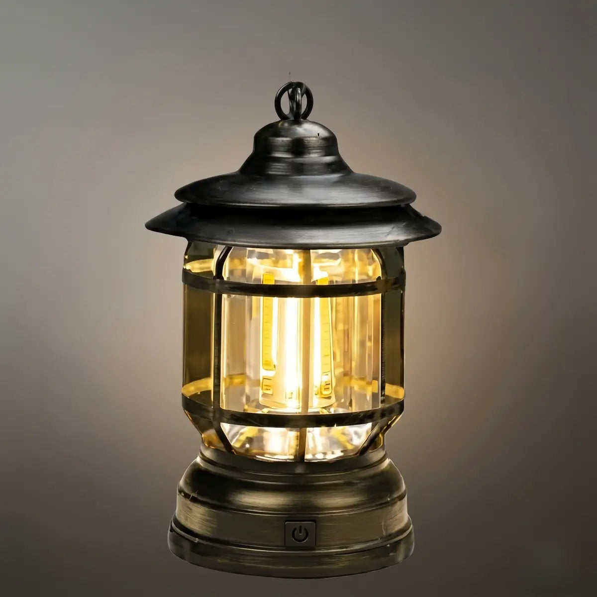 Vintage Outdoor Pathway Lights - Black/White Acrylic Resin Lantern for Terrace - Flindria