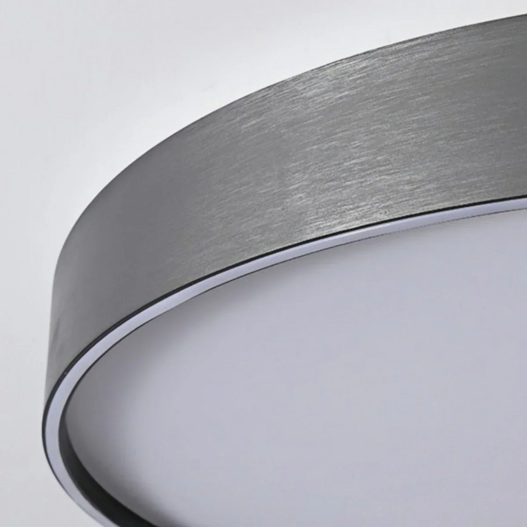 Modern Black Outdoor Ceiling Lights Metal Acrylic Round Outdoor - Flindria