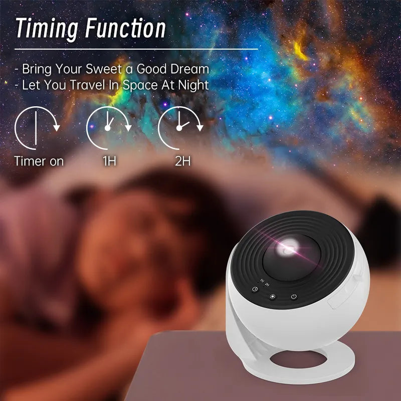StarLight Explorer 12-i-1 planetarieprojektor — 360° projektion