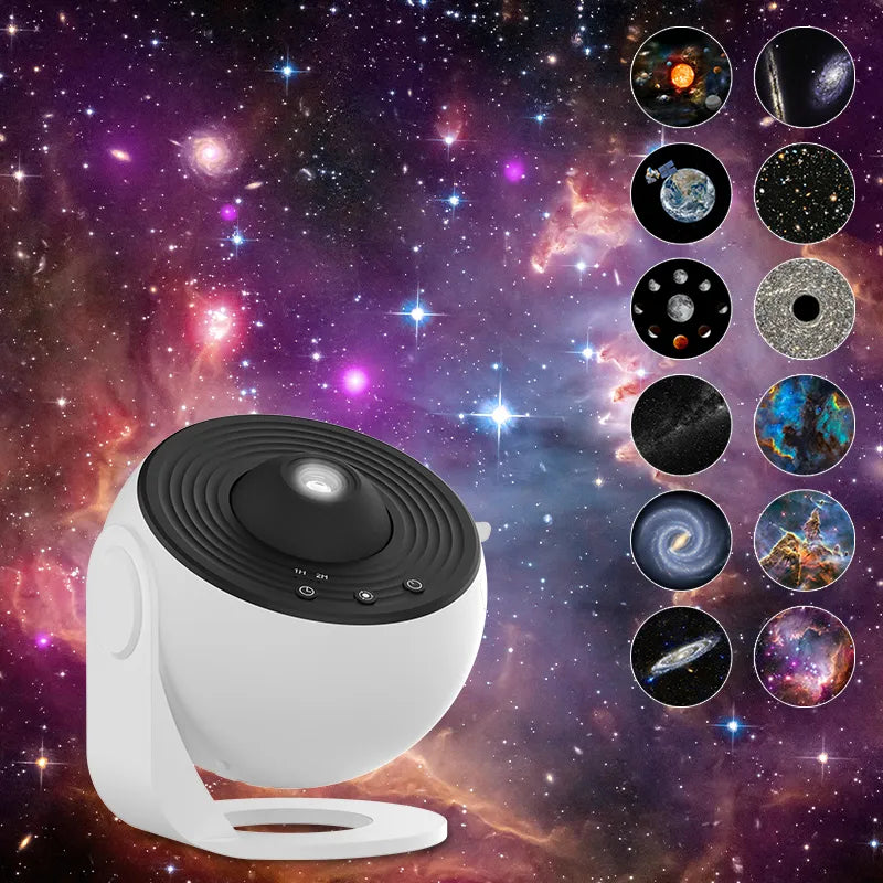 StarLight Explorer 12-i-1 planetarieprojektor — 360° projektion