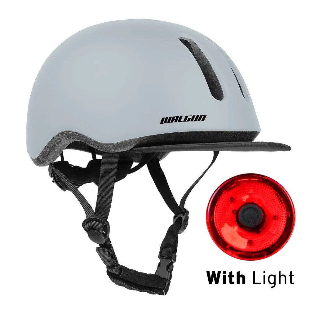 Urban Commuter Helmet — In-Mold PC Shell, Integrated Bug Net