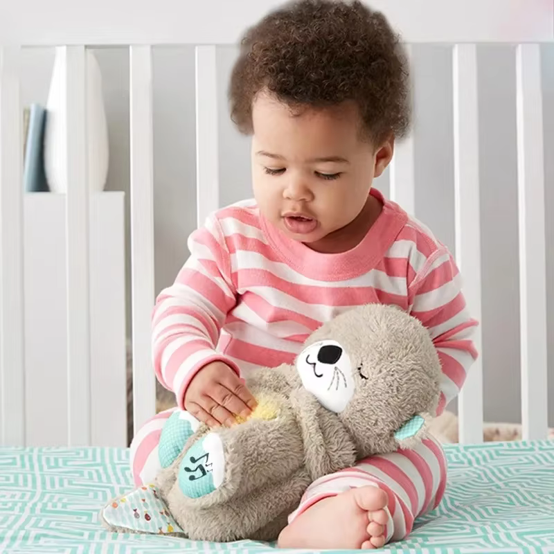 Breathing-Friendly Teddy Bear — Soothing Companion for Sleep