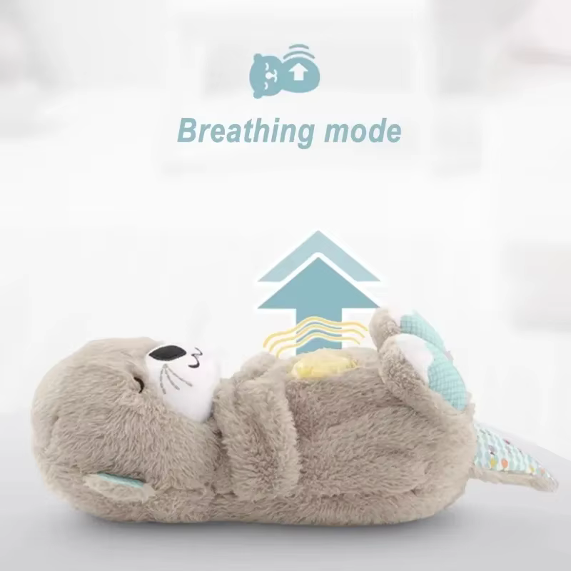 Breathing-Friendly Teddy Bear — Soothing Companion for Sleep