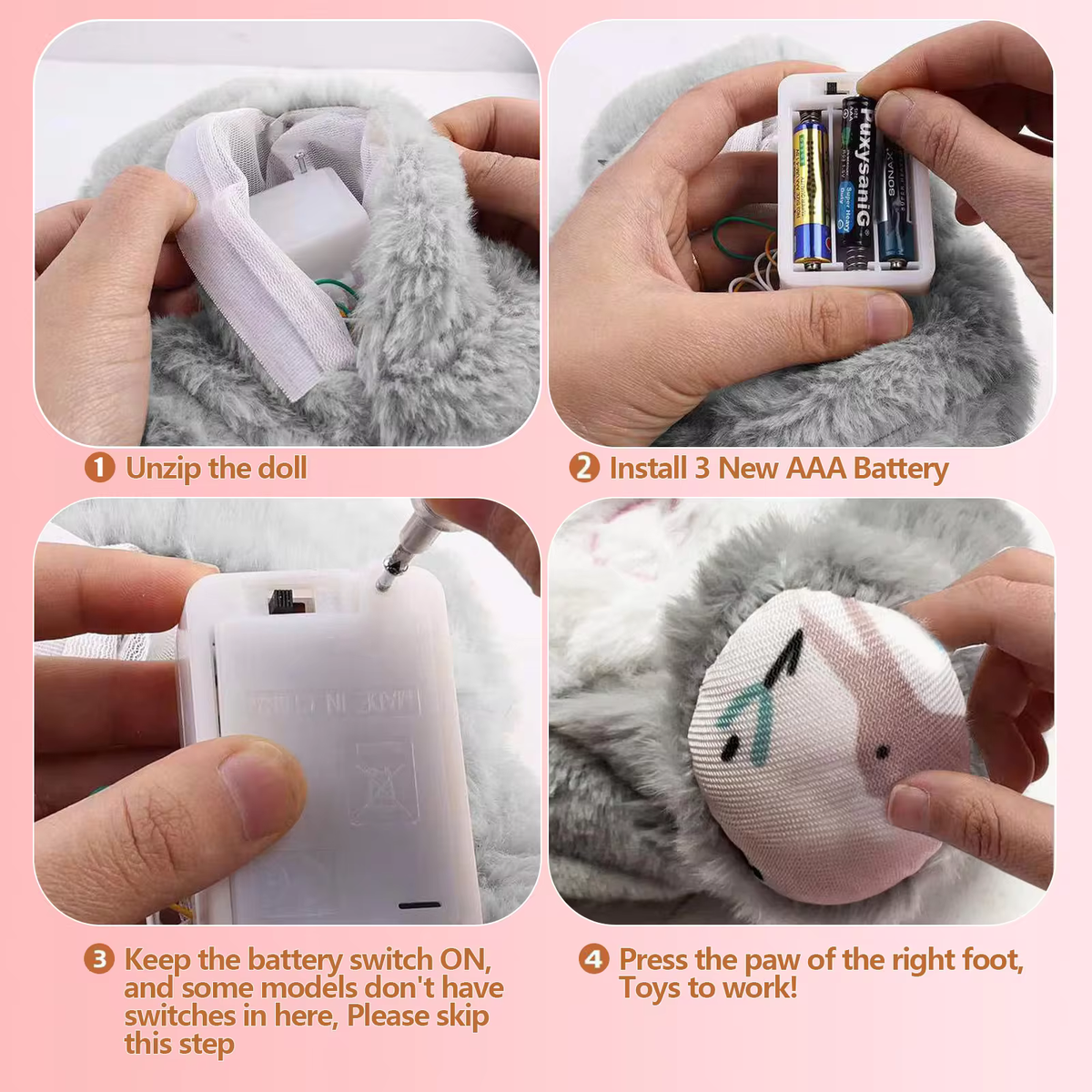 Breathing-Friendly Teddy Bear — Soothing Companion for Sleep