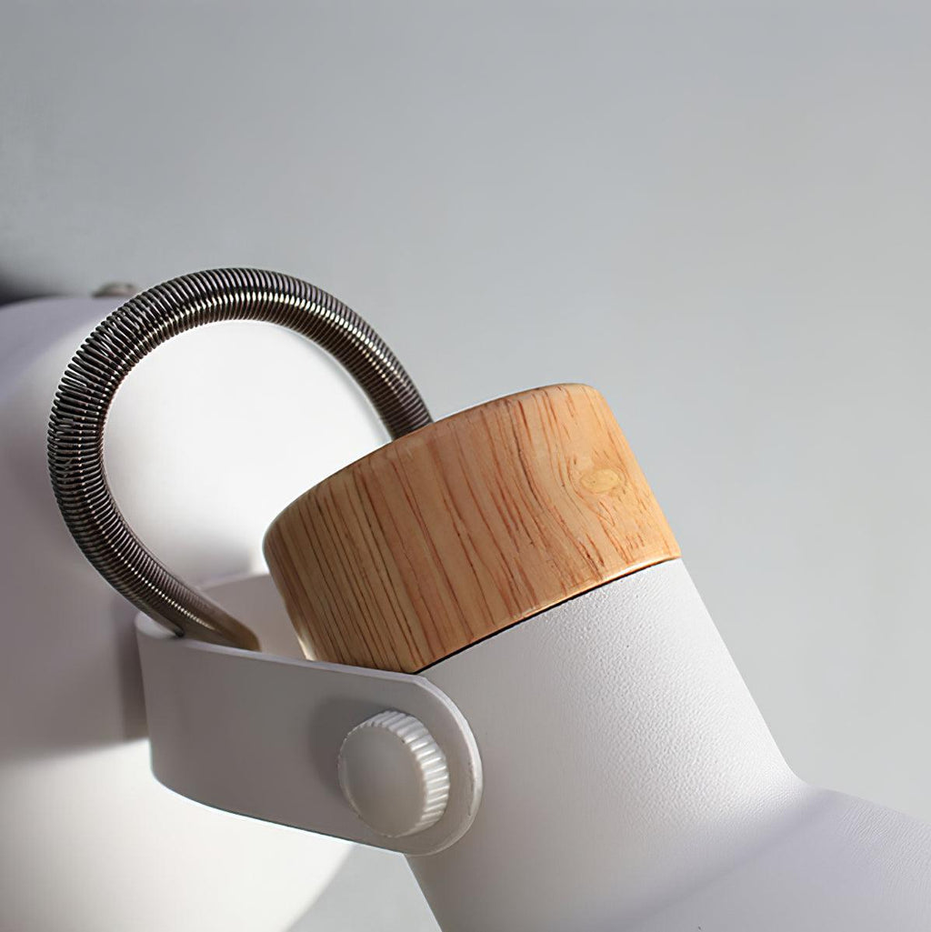 Lampada da parete scandinava in alluminio — Paralume regolabile, design moderno